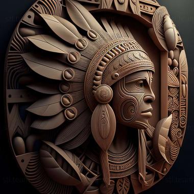 3D model aztec (STL)